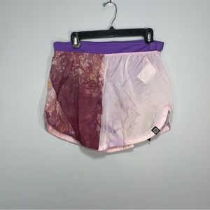 NEW Nike Shorts Womens Medium Purple Pink High Waist Liner Trail Running Repel